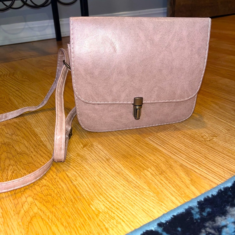 Blush pink bag